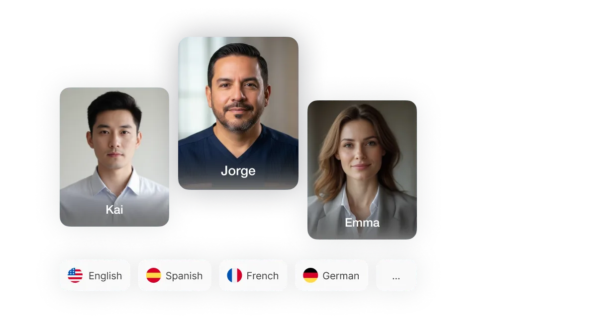 Multilingual support in Visla’s AI Avatar video creator for global reach